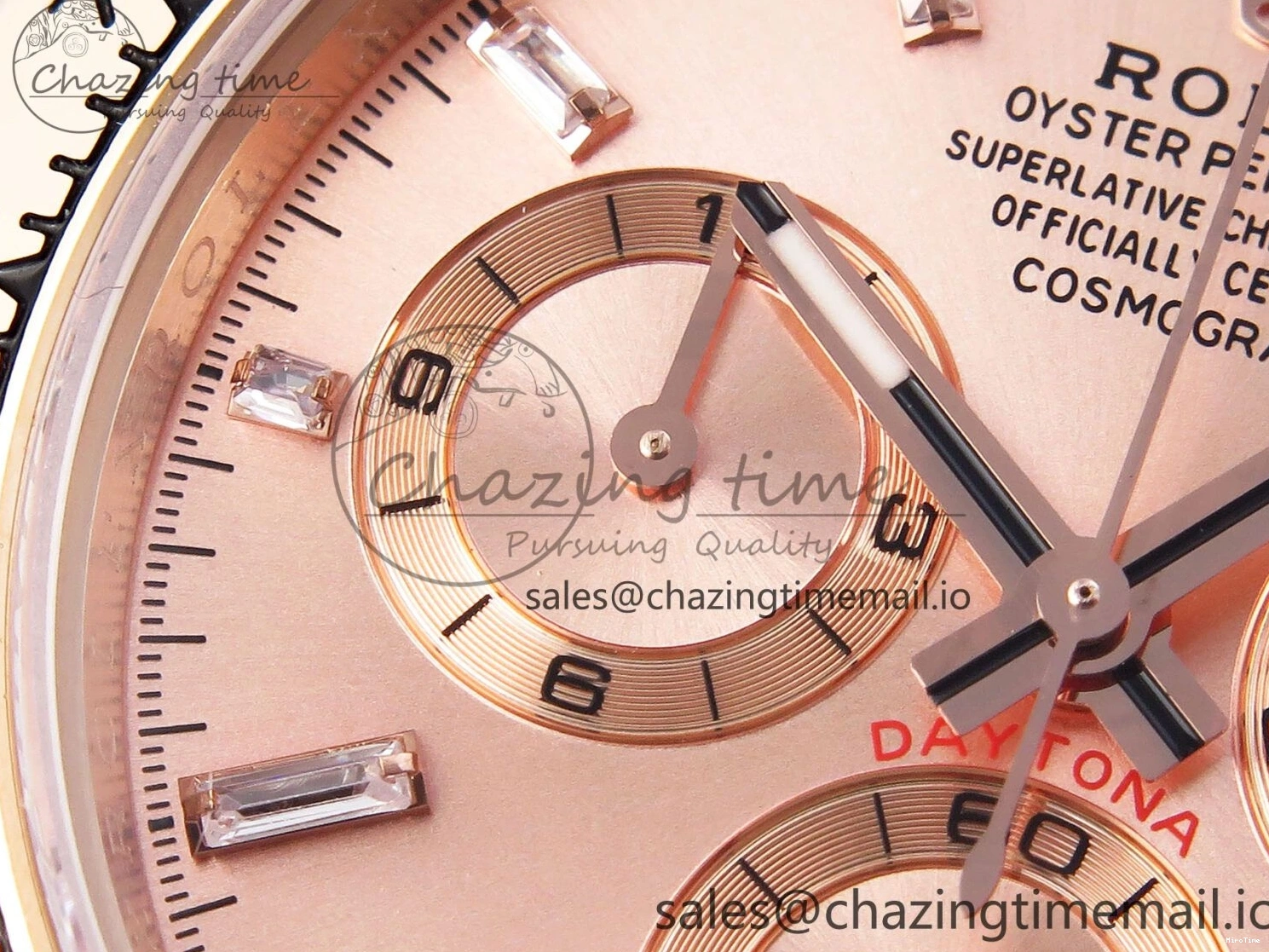 MiroTime 0402 Bold Daytona 116505 KING 1:1 Best Edition RG Crystal Dial on RG Bracelet SH 1938